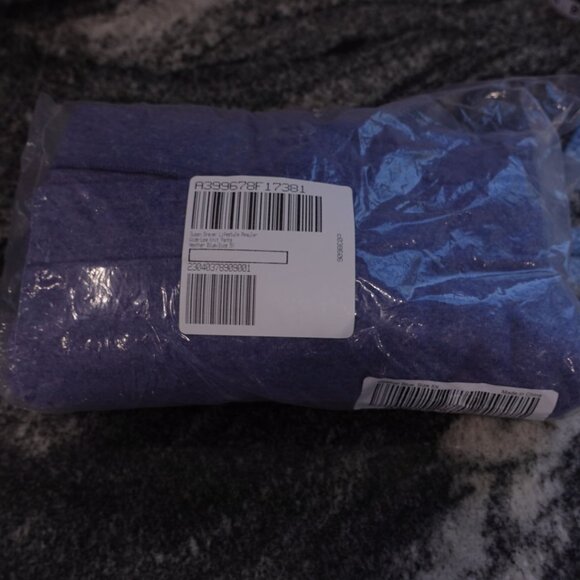 NWOT Susan Graver Lifestyle Wide-Leg Knit Pants Sz 5X Heather Blue Pull On Ankle - Picture 8 of 9